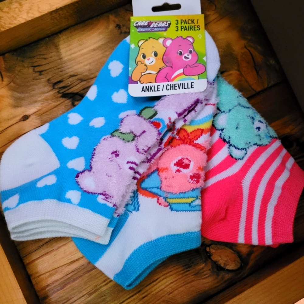 CareBears Socks - 3pk 🦖3/$30🦖